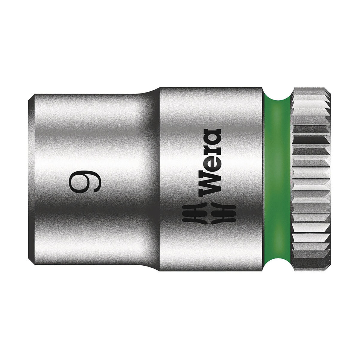 Manual and power tool socket insert (ISO 2725-Part 3) by Wera allows applications both in manual as well as power tools. "Take it easy" Tool Finder with colour coding according to size - for simple and rapid accessing of the required tool. Featuring a good grip to allow easy pick-up even with oily hands. Ball stop groove