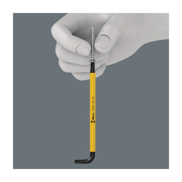 and a long service life. The tools are quickly to hand thanks to the laser-engraved and thereby wear-resistant size markings on the L-keys. Come in a practical clip fastener out of wear-resistant material