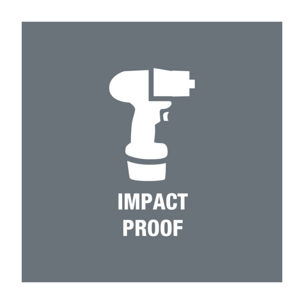 prevents any slipping out of the screw head. Particularly suitable for use with customary impact drivers. 1/4