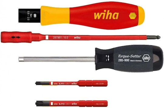 Wiha Σετ 5 Κατσαβίδια Ηλεκτρολόγου Vario
